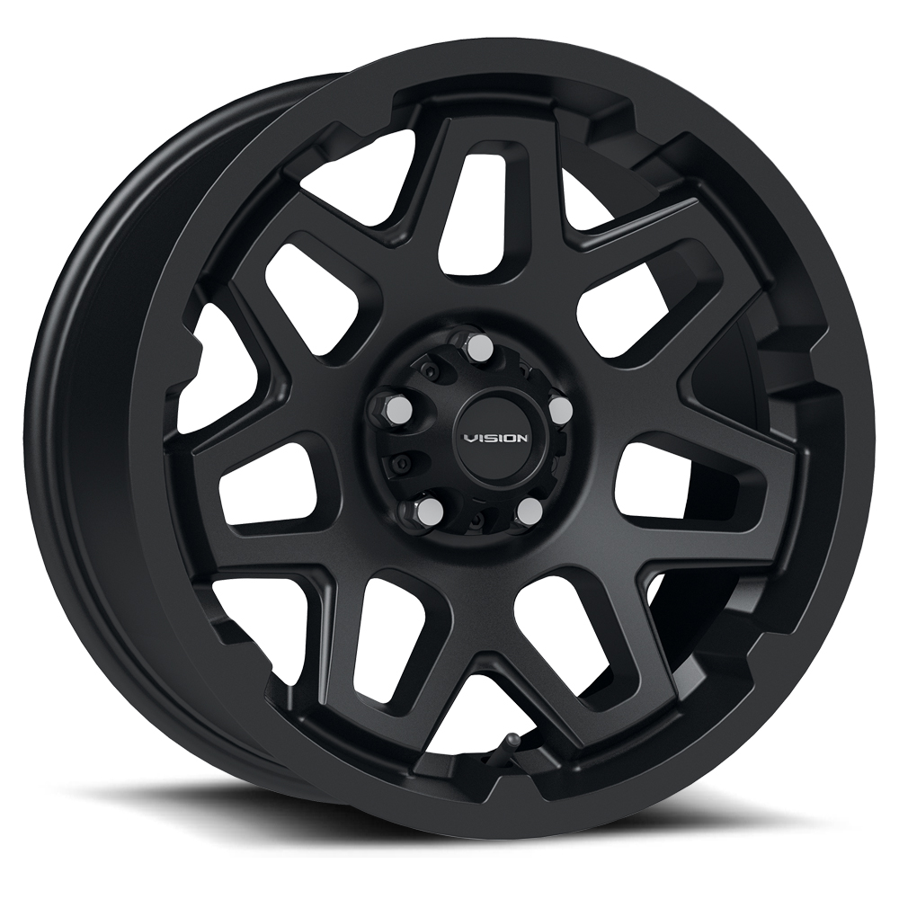 Vision Wheel 416VT8965SB18 Se7en Series 18x9 Wheel 5x114.3mm Satin Black