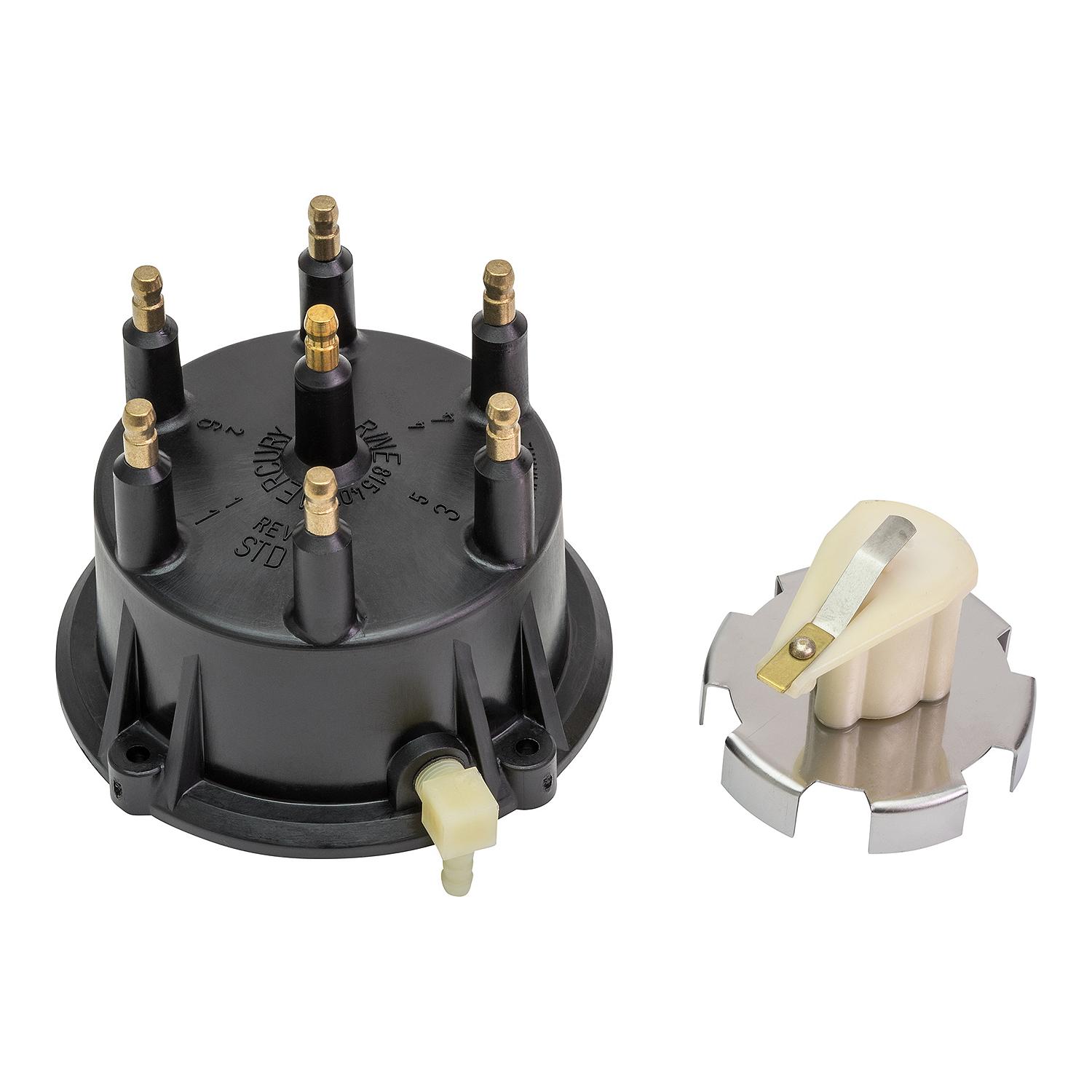 Quicksilver 815407Q5 Distributor Cap Kit for GM V6 Marine Engines with Thunderbolt IV/V HEI