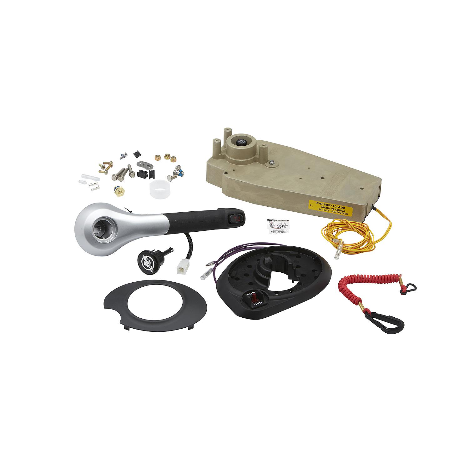 Quicksilver 883710A03 Panel Mount Remote Control with Power Trim Gen II