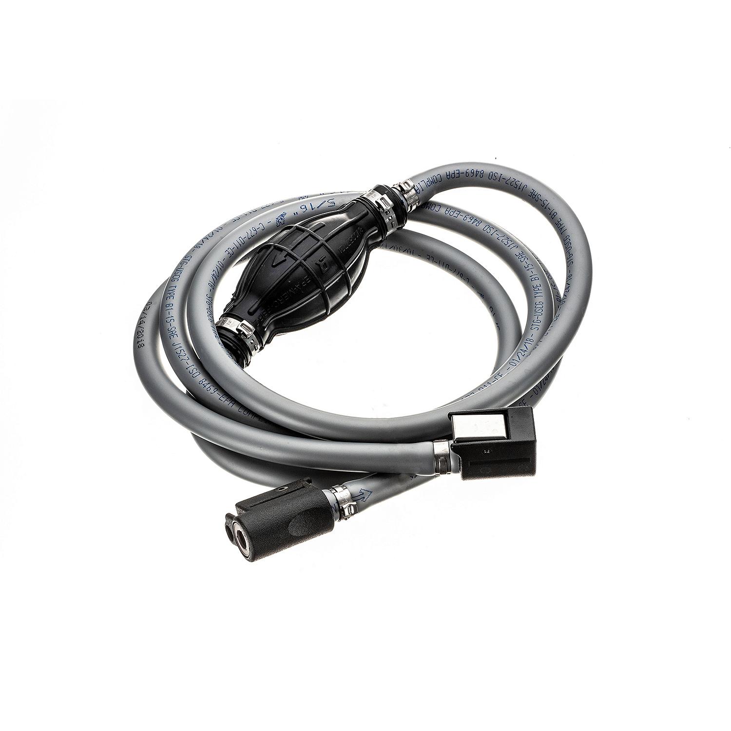 Quicksilver 8M0061886 Fuel Line Assembly 8 Ft with Primer Bulb