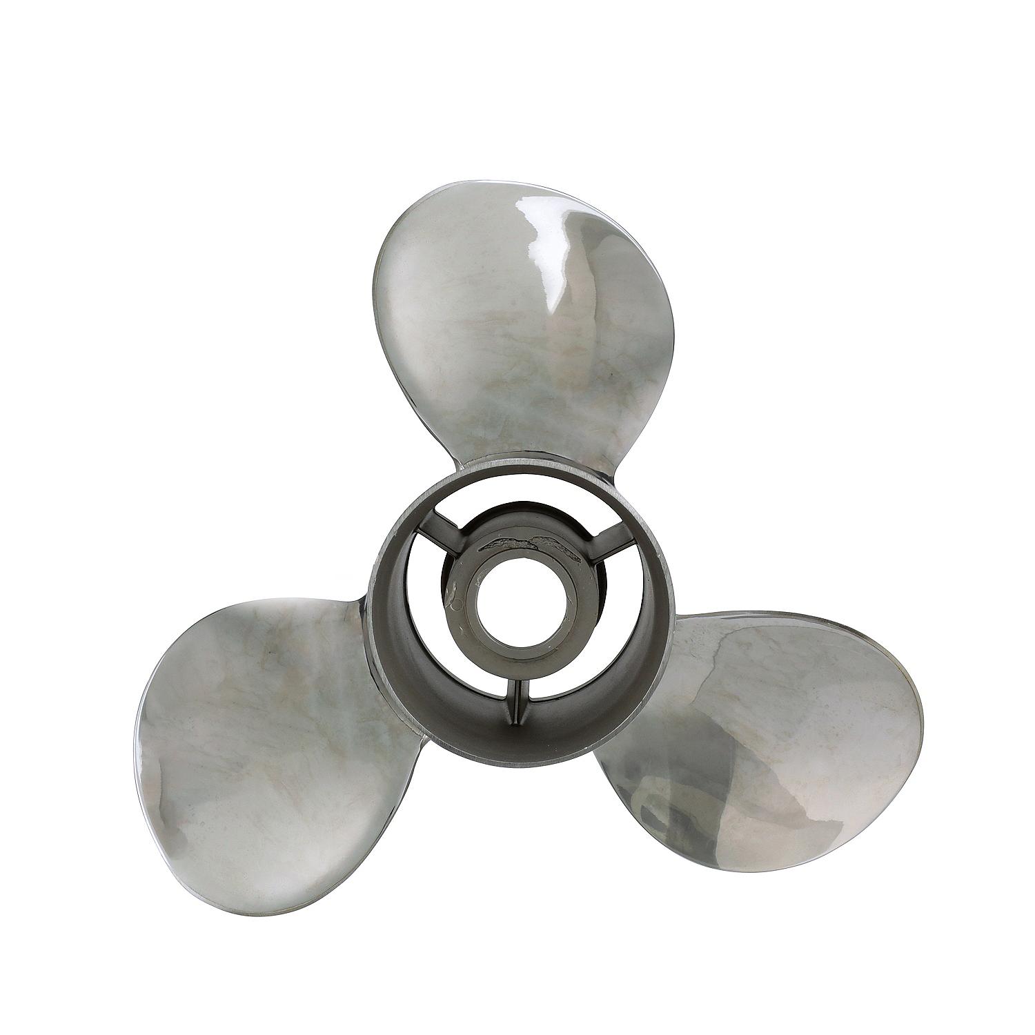 Quicksilver QS5054X Silverado 14x19 3-Blade Stainless Steel Propeller RH