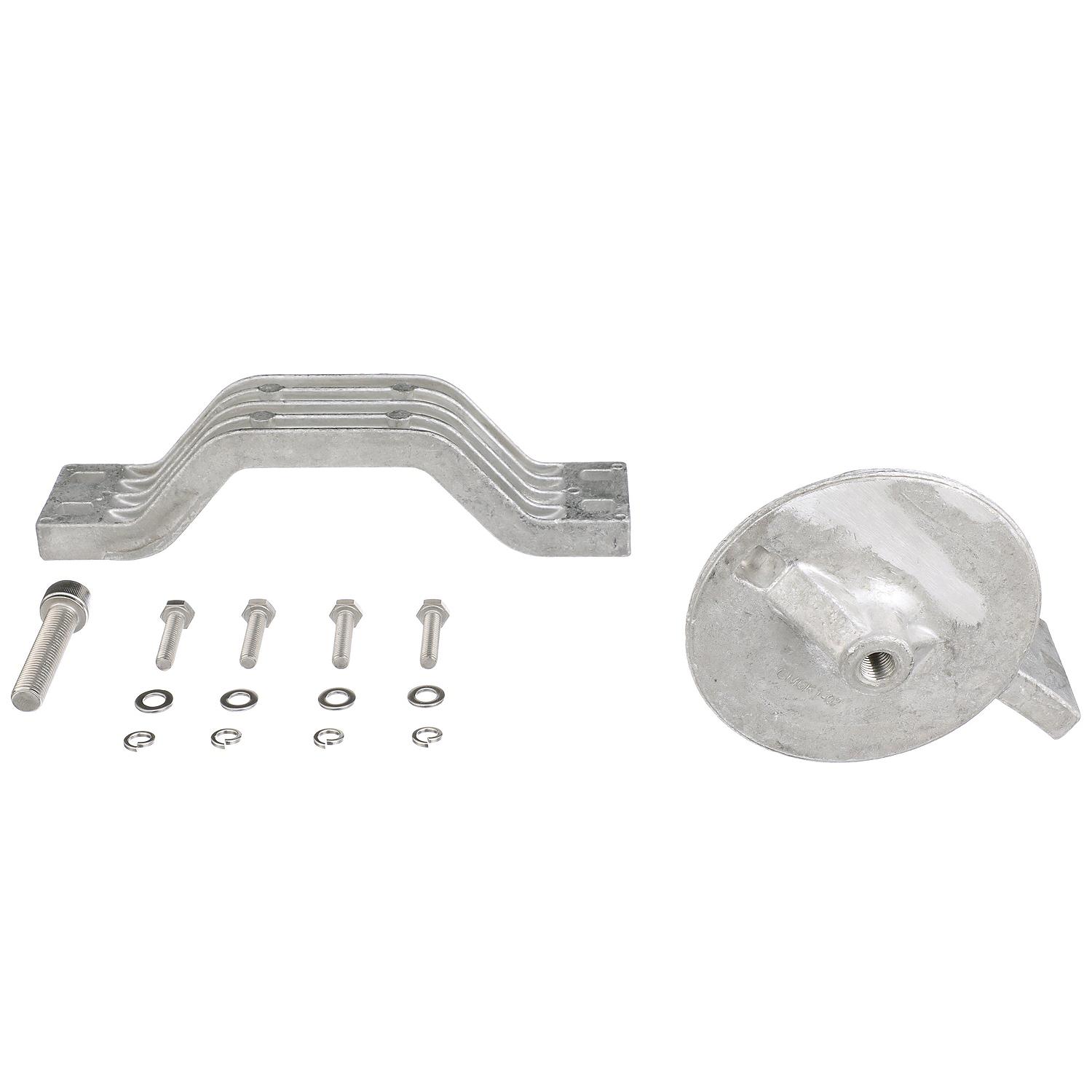 Quicksilver 8M6007990 Aluminum Anode Kit for Yamaha 150HP Counter Rotating Outboards