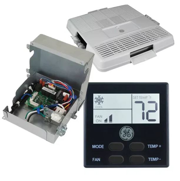 GE Appliances RVACDKITB Electronic Ducted Upgrade Kit for RV Air Conditioner - Black
