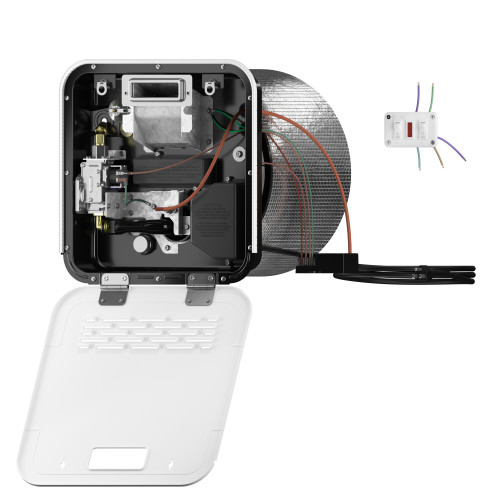 GE Appliances PM6WRS RV Water Heater Access Door White 6/10 Gallon