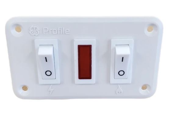 GE Appliances PMCSRS Dual Fuel Toggle Control for RV Water Heater White