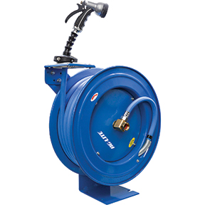 BluBird ALWRHD3450 AG-Lite Heavy Duty Hose Reel with 3/4in x 50ft Rubber Hose