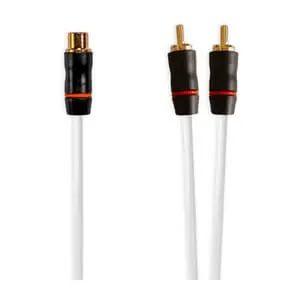 Fusion Electronics USA 010-12895-00 RCA Splitter Cable Female to Dual Male