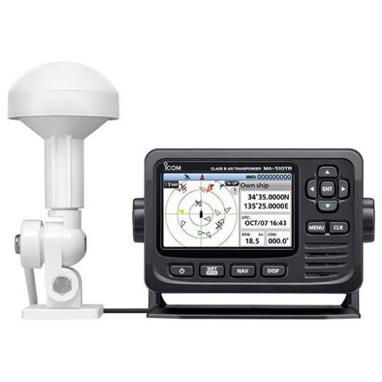 Icom MA510TR 13 Class B AIS Transponder with GPS and 4.3" Display