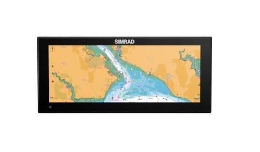 Simrad 000-16216-001 NSX 3012UW 12" Ultrawide Chartplotter Fishfinder with Active Imaging 3-in-1