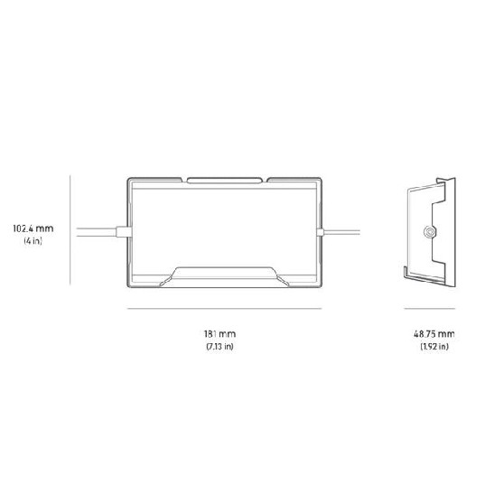 KVH 19-1240-18 Starlink Gen 3 Router Bracket Mount