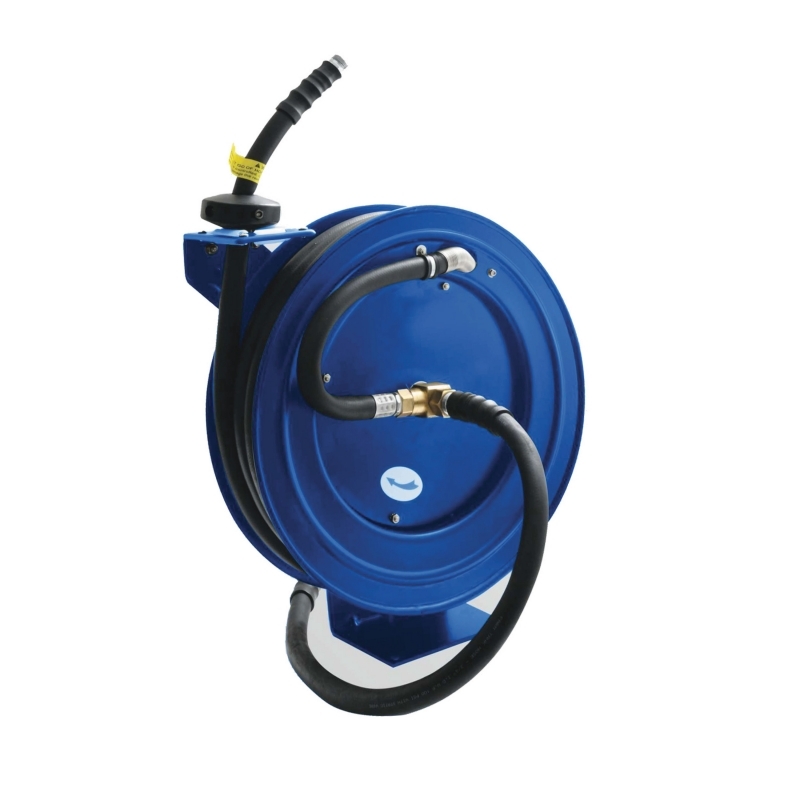 OilShield OSFHR3435 3/4" x 35' Rubber Fuel Transfer Hose with Heavy Duty Reel