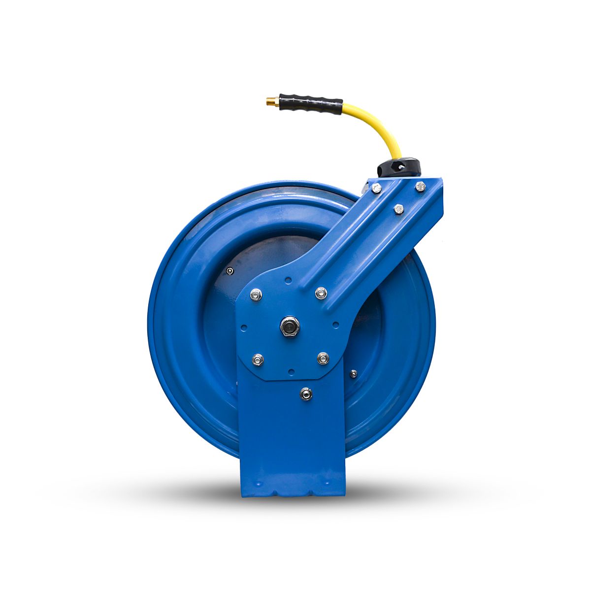 OilShield OSRHD3850 Heavy Duty Air Hose Reel with 3/8" x 50' Rubber Hose