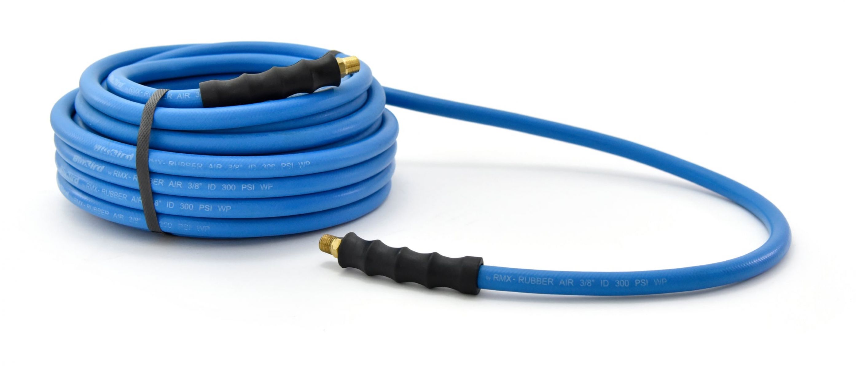 BluBird BB3810 Rubber Air Hose Assembly 3/8" x 10' 300 PSI
