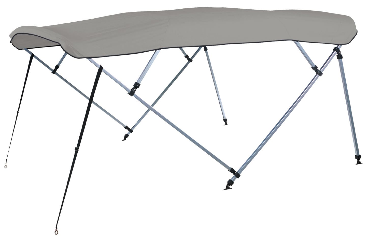 Covercraft A(8SQ)4893UB-10 Pontoon Bimini Top Kit 8'L 4-Bow 48"H Cadet Gray