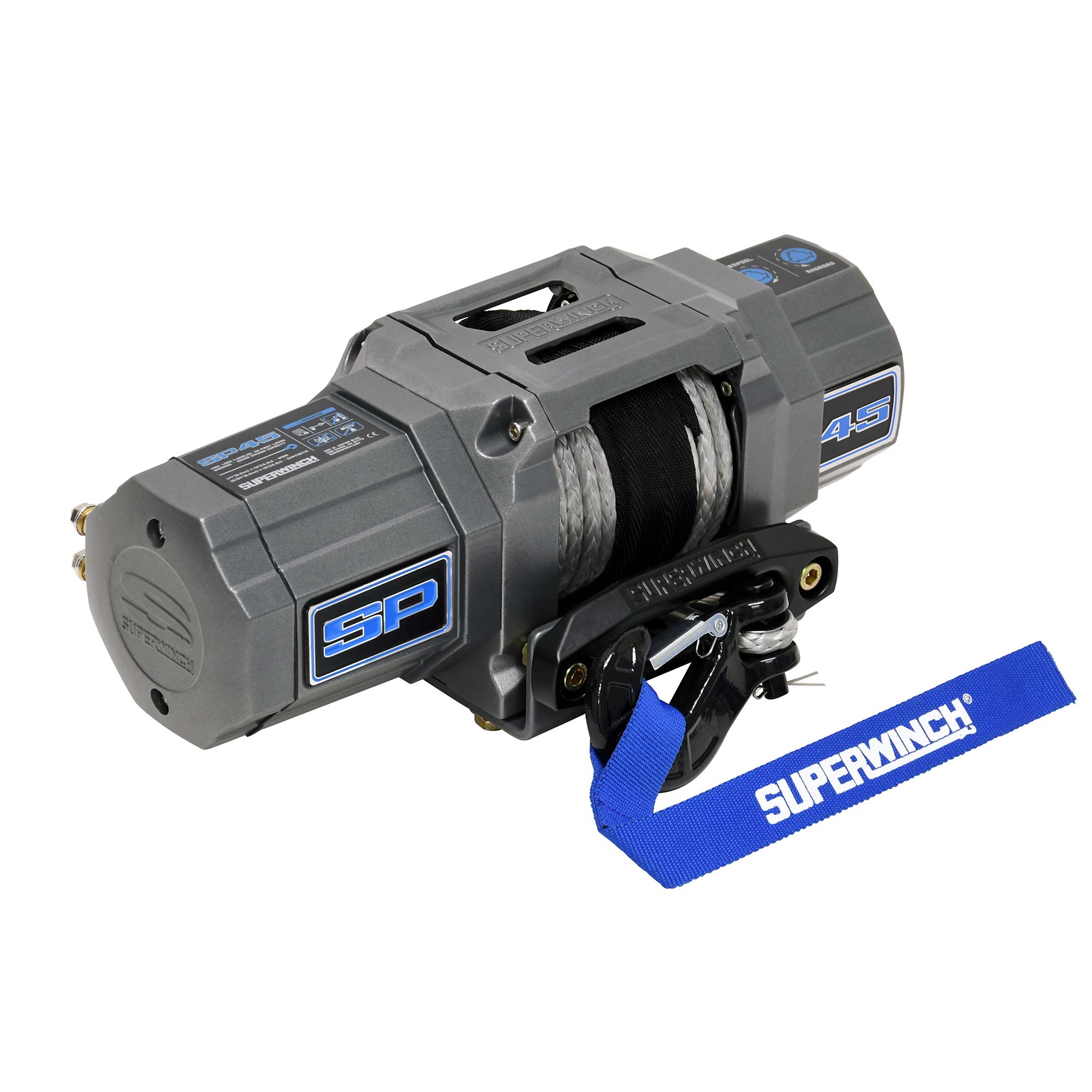 Picture of Superwinch 1145250 SP 45SR 4500 LBS 12V Synthetic Rope Winch