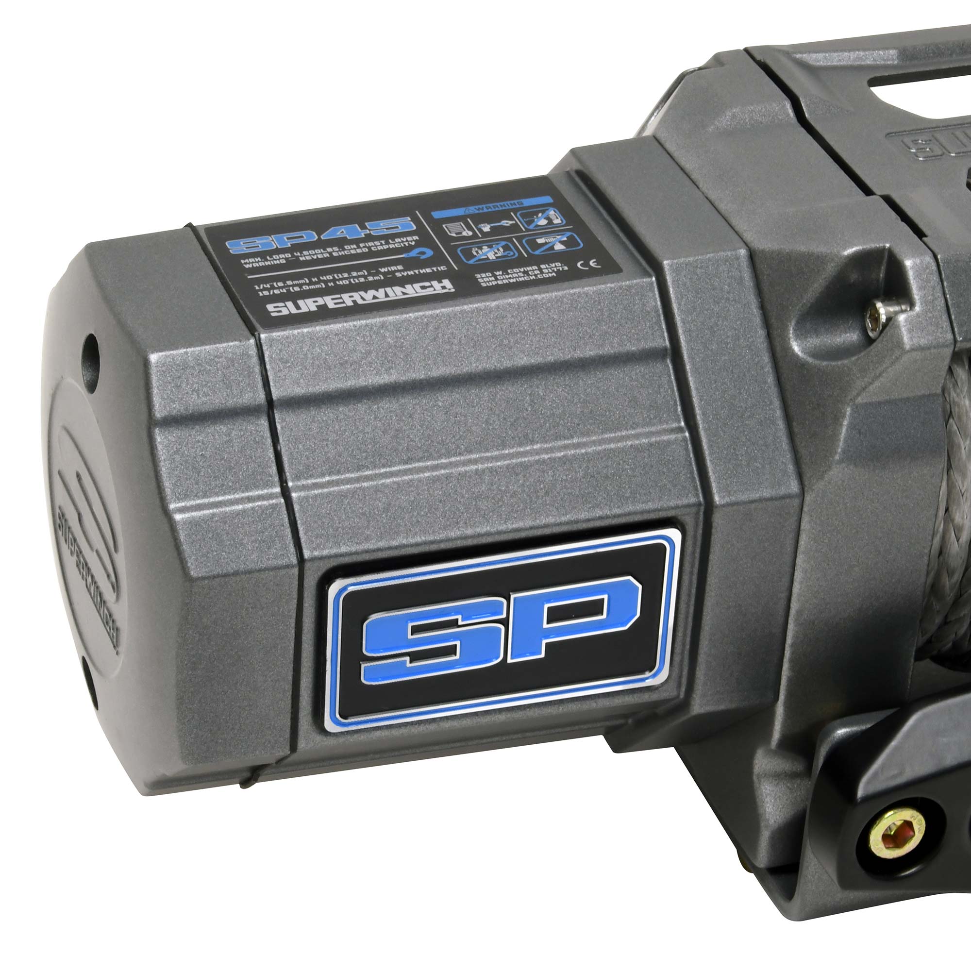 Picture of Superwinch 1145250 SP 45SR 4500 LBS 12V Synthetic Rope Winch
