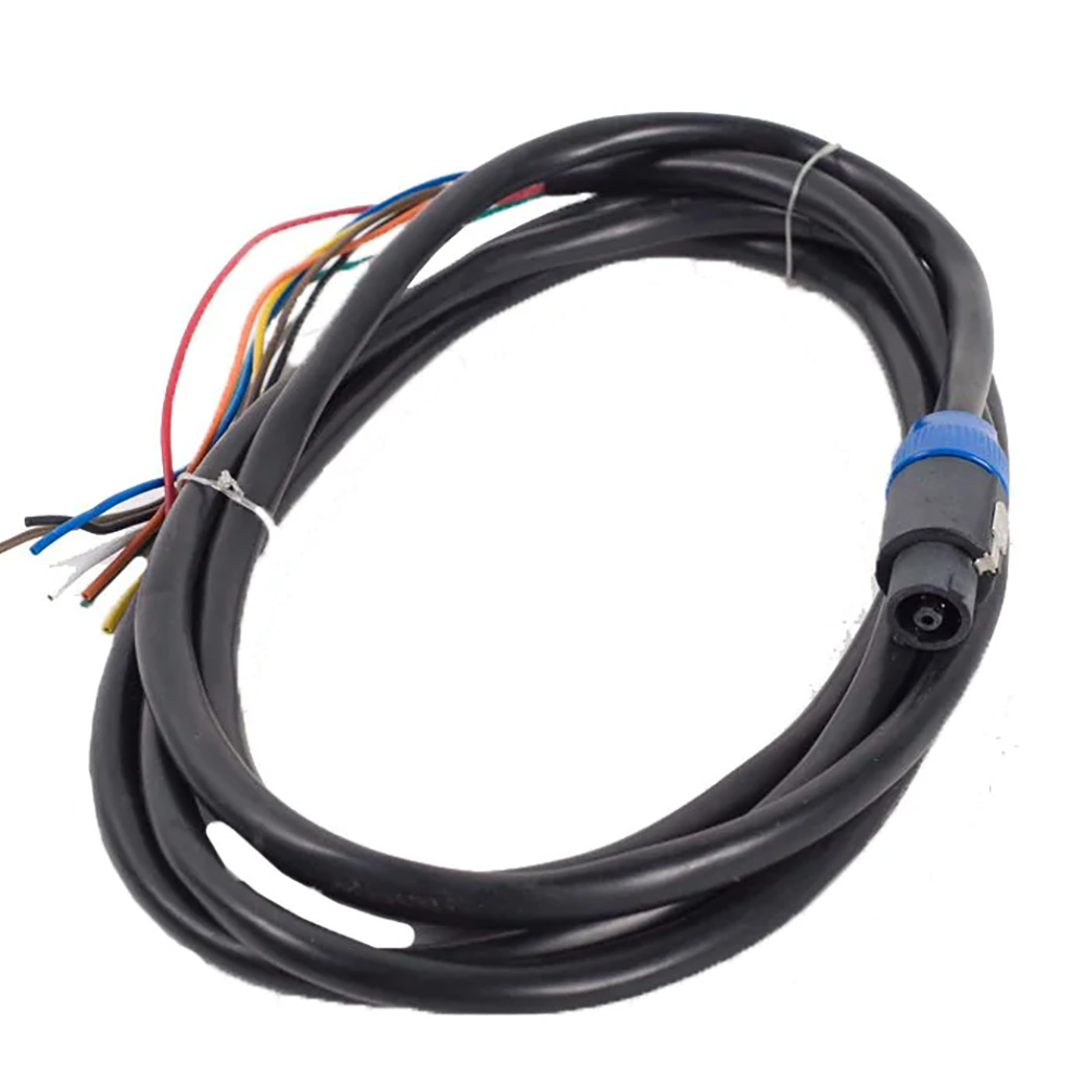 Roswell Marine C910-5021 Tower Wiring Harness 8-Wire 16AWG 15ft with Speakon Connectors