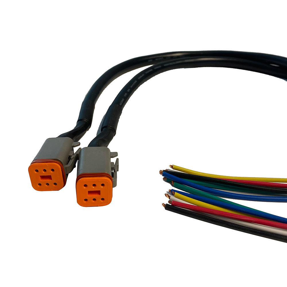 Roswell Marine B820-0302 6-Pin Deutsch Connector Wiring Harness Pair