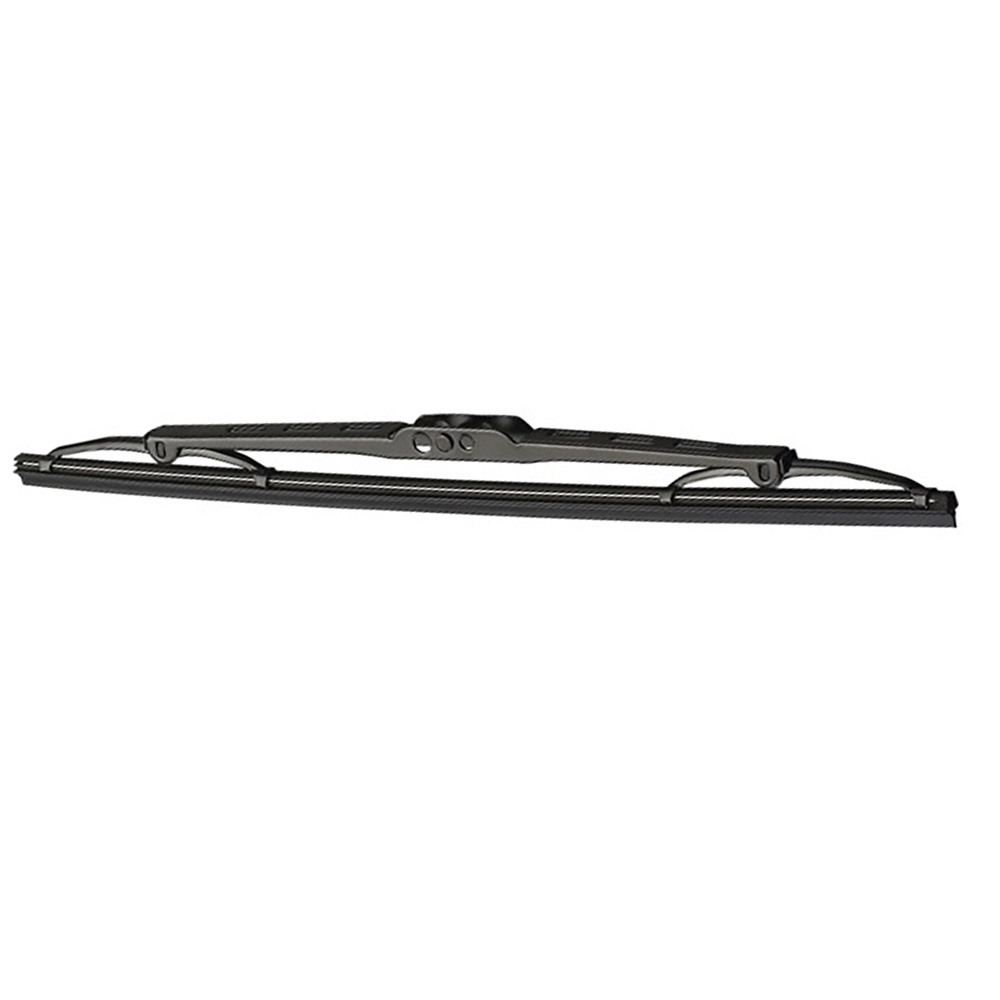 Schmitt Marine Steering Wheels 33116 Deluxe Stainless Steel Wiper Blade 16" Black Powder Coated