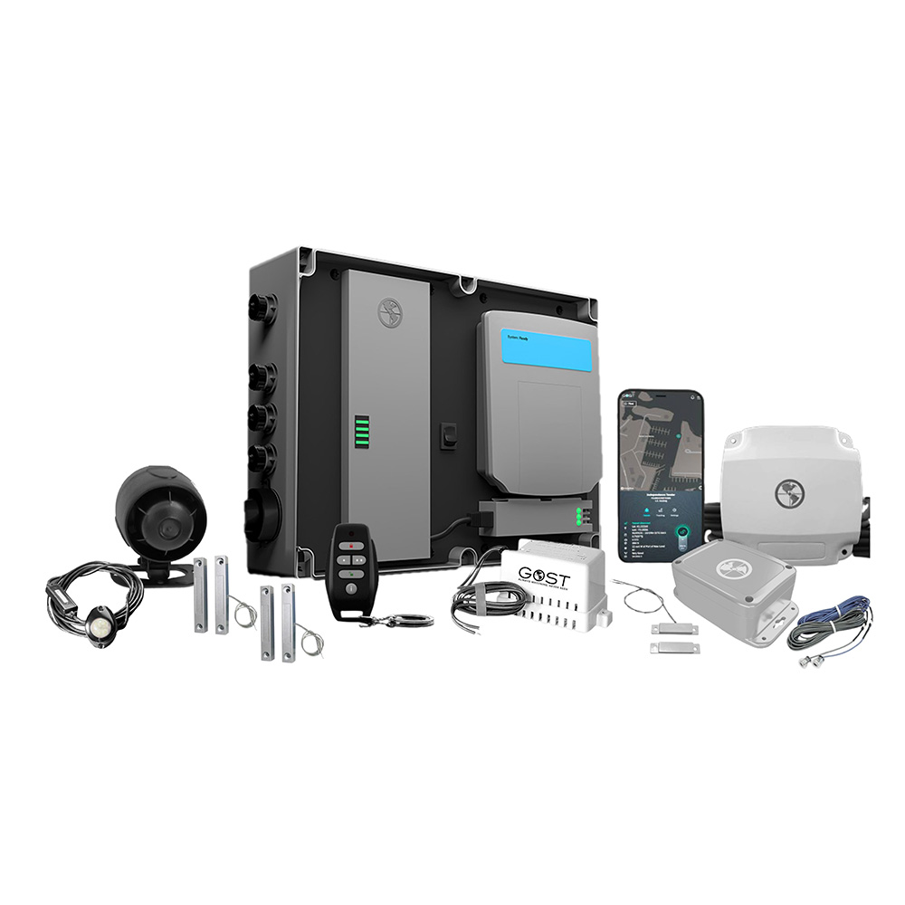 Gost GNT-EVOLUTION-SM-IDP-HW-OB Marine Security System with Outboard Cowling Sensor