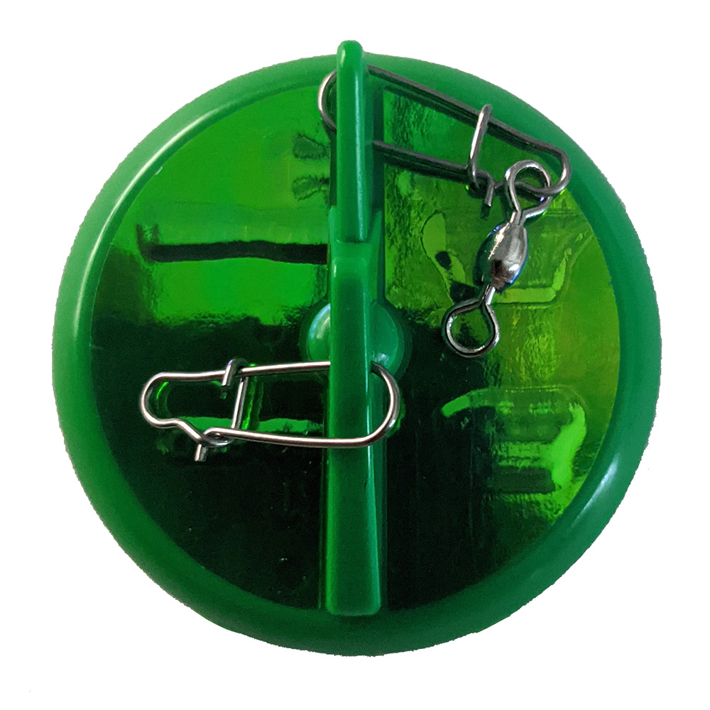 Luhr-Jensen 5560-030-2511 Dipsy Diver 2-1/4" Directional Trolling Diver Kelly Green Silver