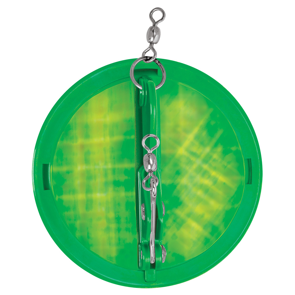Luhr-Jensen 5560-000-2511 Dipsy Diver 3-1/8" Directional Trolling Diver Kelly Green Silver