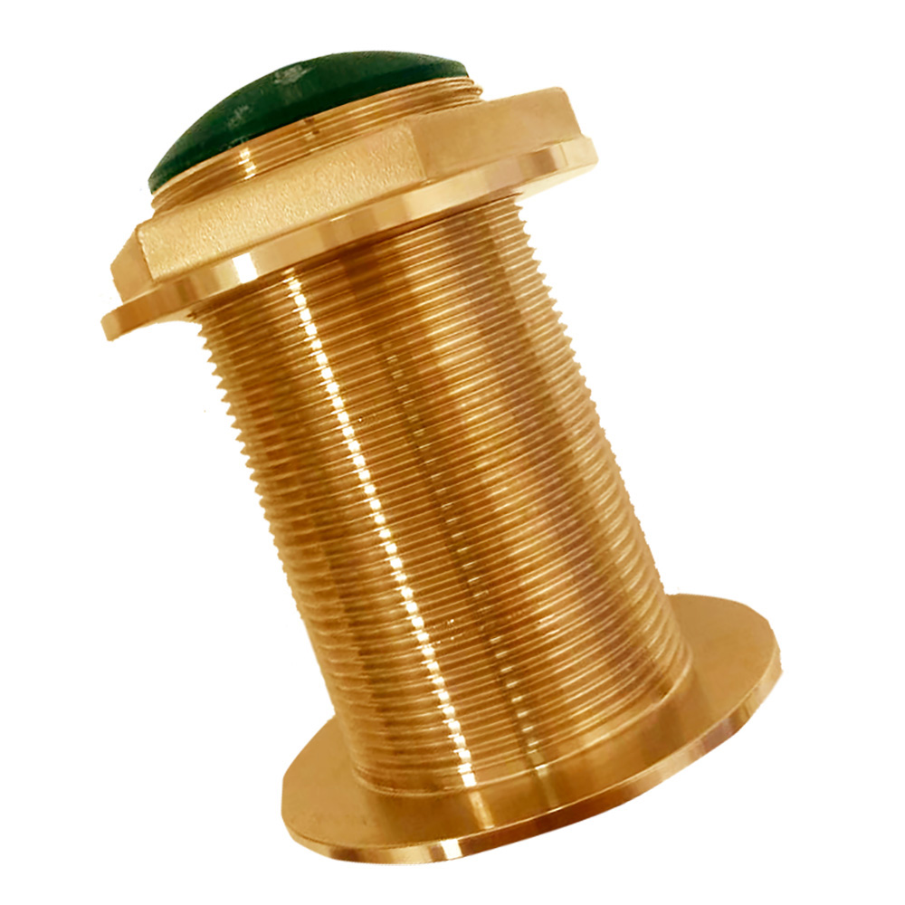 Echonautics BT70MA600-18 Bronze Thru-Hull CHIRP Transducer 600W 80-130kHz 18° Tilt