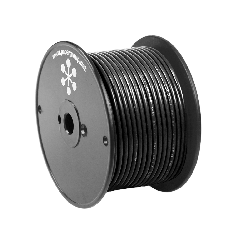 Pacer Performance WUL10BK-20 PACER BLACK 20' 10 AWG PRIMARY WIRE