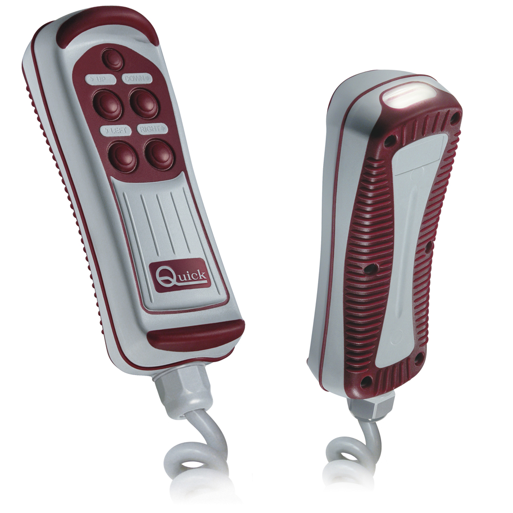 Quick FPHRC1004L00D00 4-Button Remote Control with LED Light