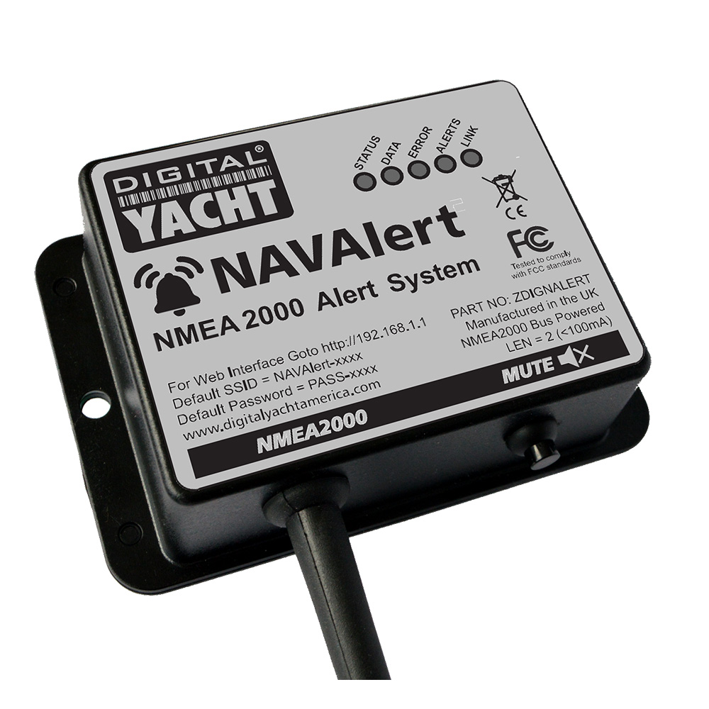 Digital Yacht ZDIGNALERT NavAlert NMEA 2000 Monitor and Alarm System