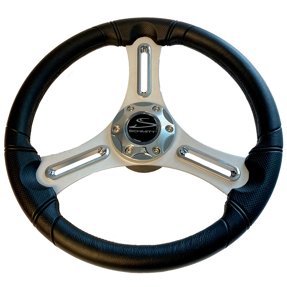 Schmitt Marine Steering Wheels PU033104-12R Torcello 14" 3/4" Tapered Shaft Polyurethane Wheel