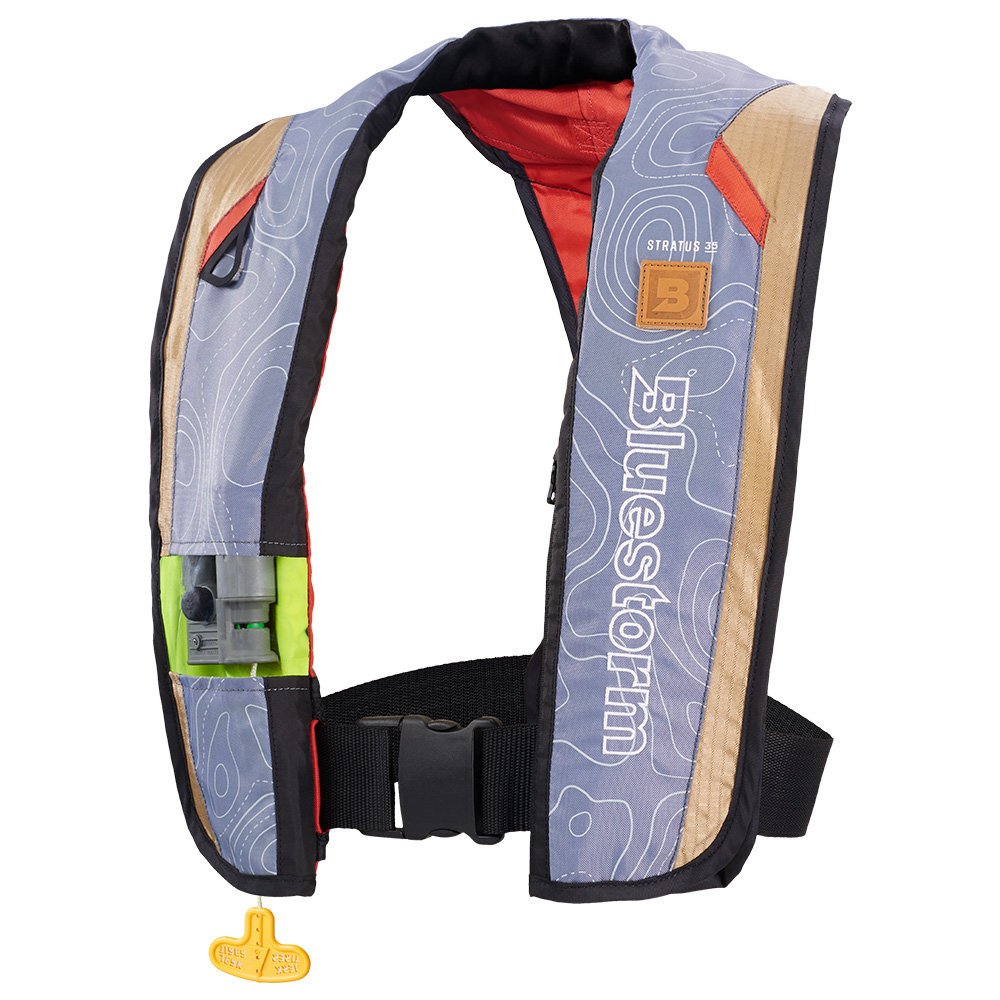 Bluestorm T1H-19-TAN BLUESTORM STRATUS 35 AUTO TYPE II INFLATABLE PFD - TAN