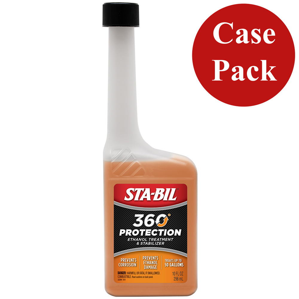Sta-Bil 22309CASE 360 Protection Ethanol Fuel Treatment 10oz Case of 6