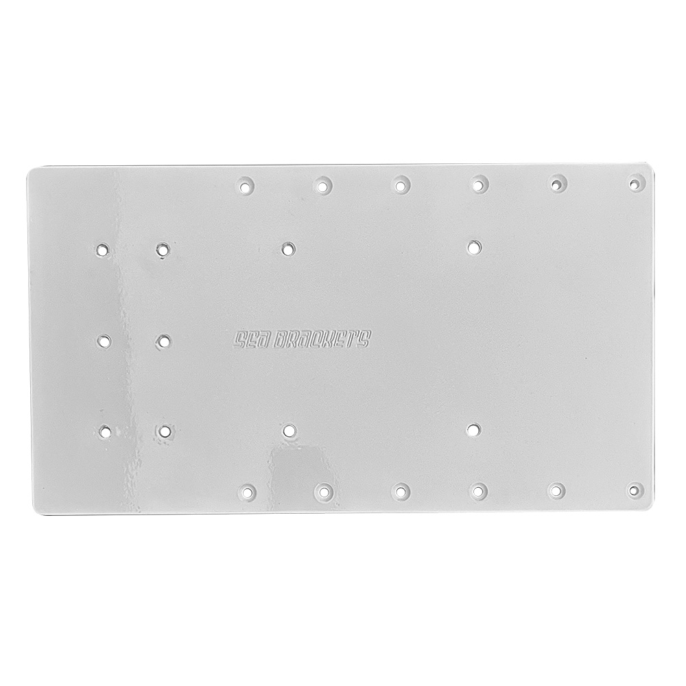 Sea Brackets SEA2320 18" Straight Trolling Motor Mounting Plate for Minn Kota Quest