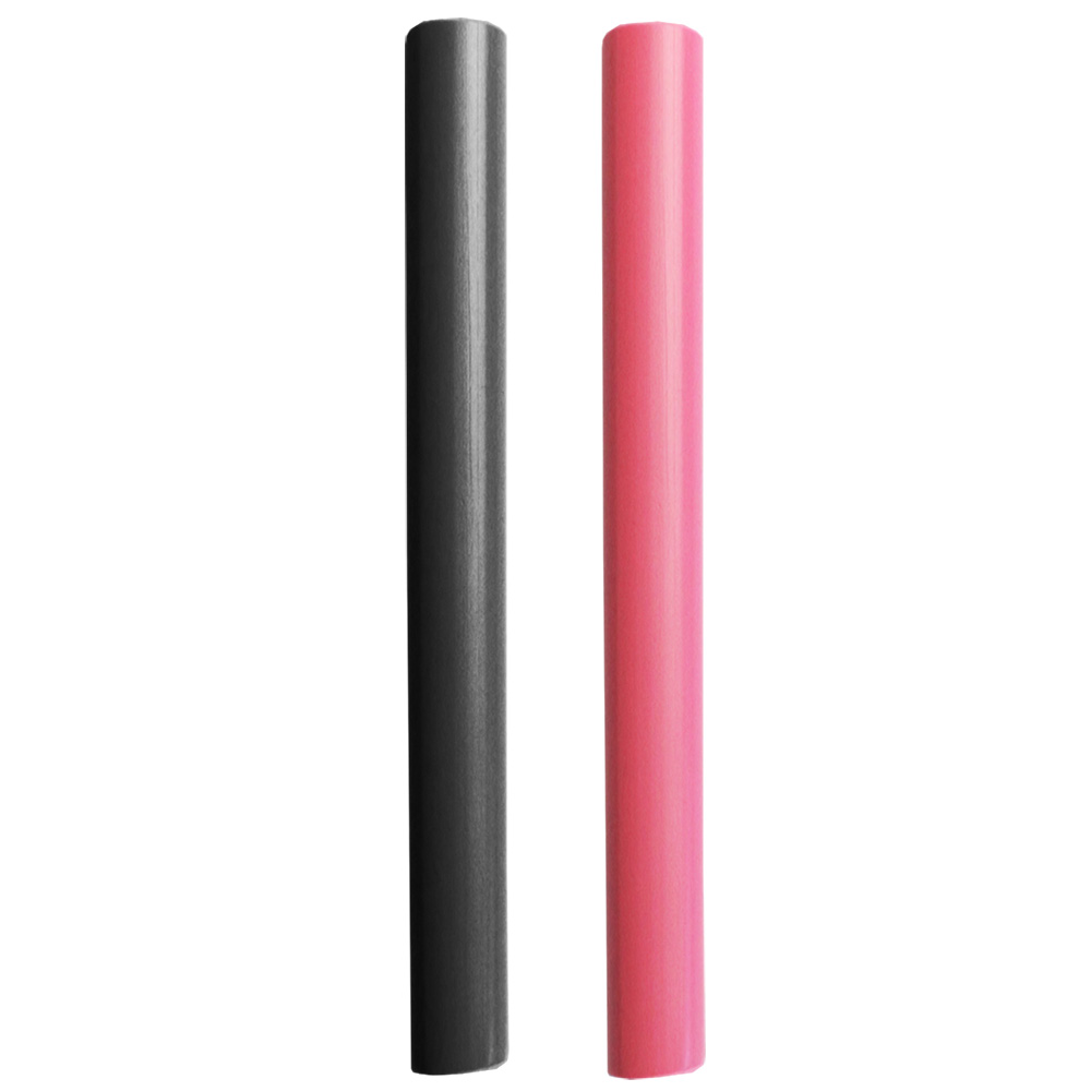 Pacer Performance BEHS3/8-3BKRD Heat Shrink Tubing 3/8" x 3" Black/Red 2-Pack