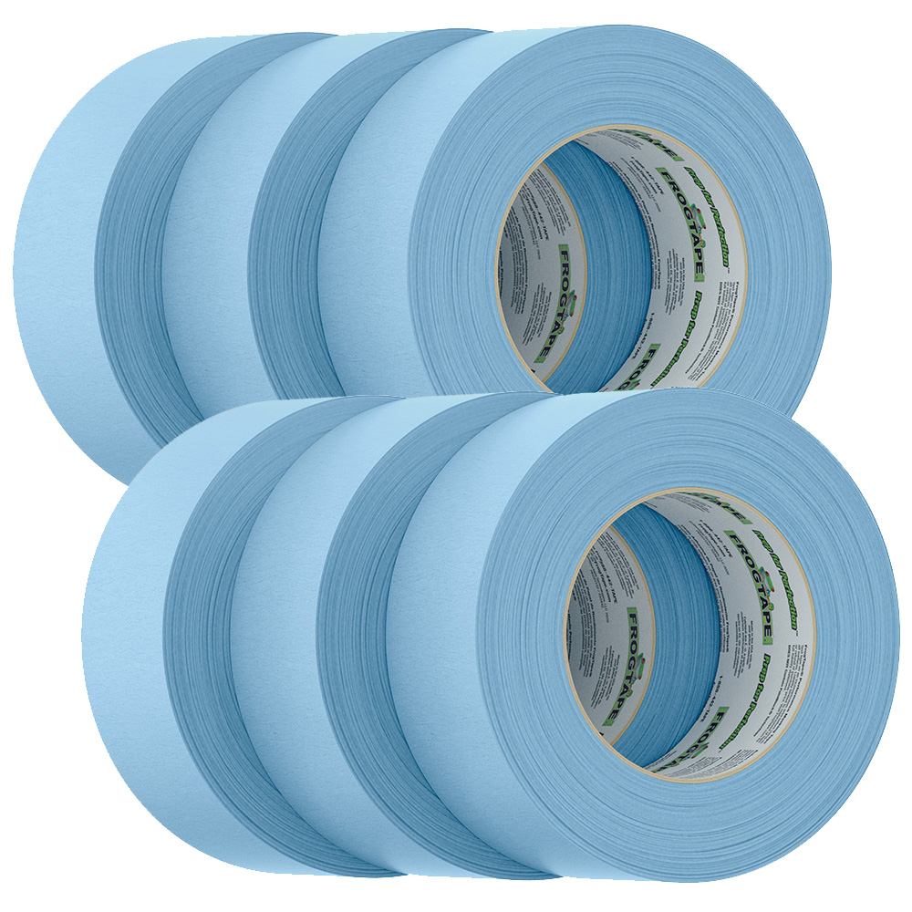 FrogTape 105329 CP 250 Medium-High Adhesion Masking Tape 48mm x 55m 6-Pack Light Blue