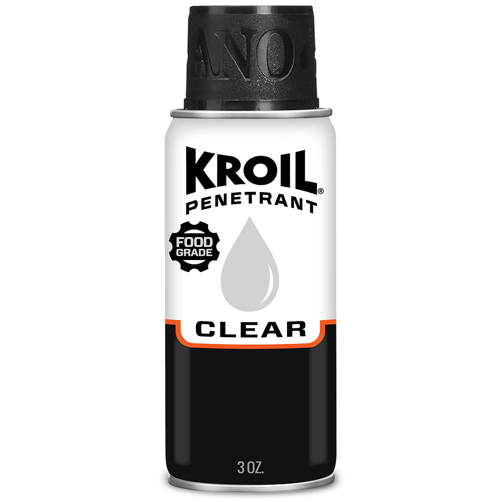 Kroil CKS032 Clear Food Grade Penetrating Oil Aerosol 3oz