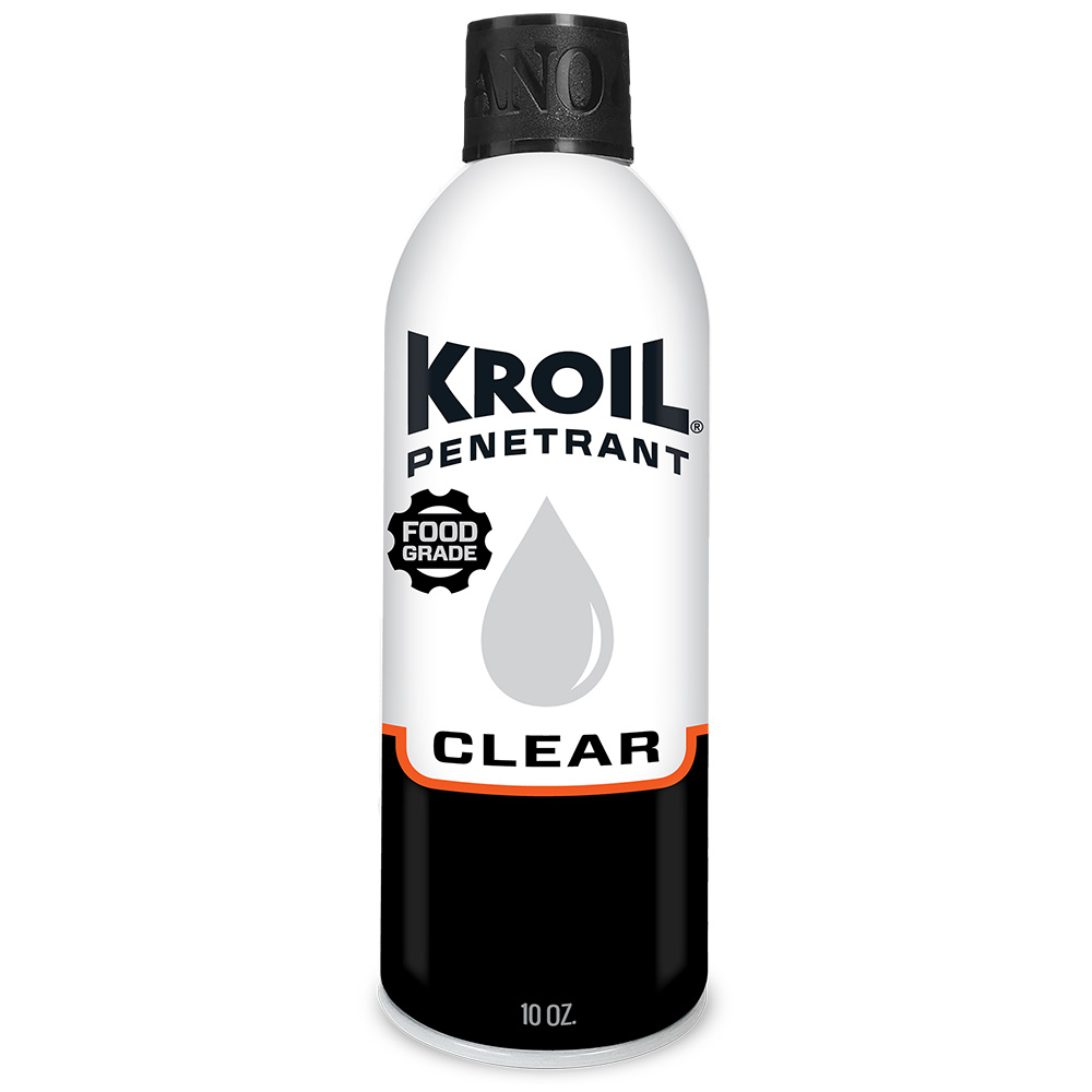 Kroil CKS102 Clear Food Grade Penetrating Oil Aerosol 10 oz Can