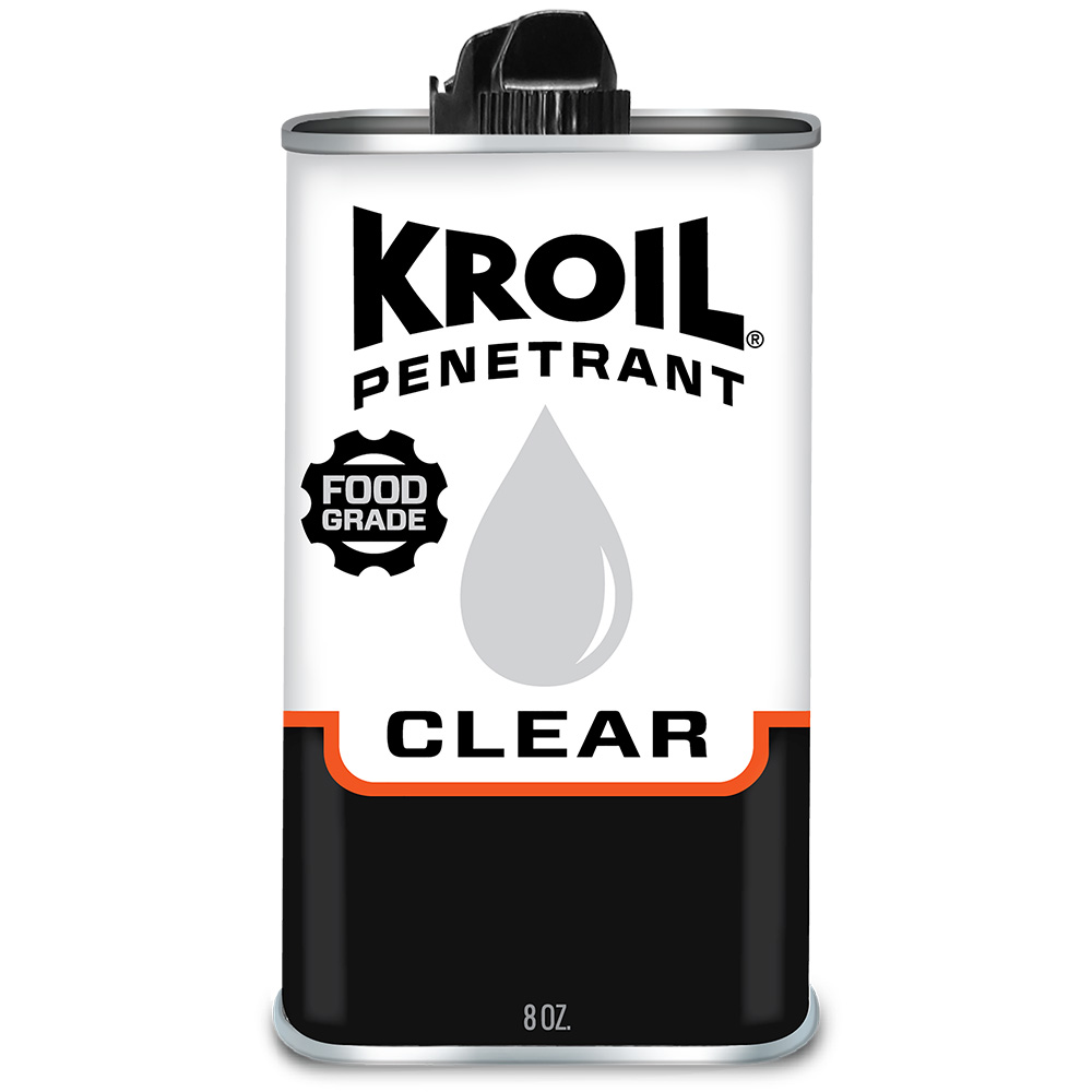 Kroil CKL081 Clear Food Grade Penetrating Oil 8oz Can NSF-H1