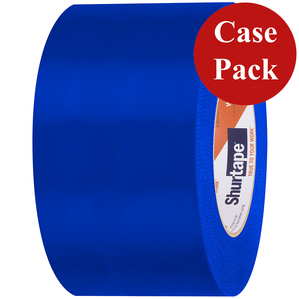 Shurtape 105742C UV-Resistant Marine Heat Shrink Tape 72mm x 55m Serrated Edge Blue