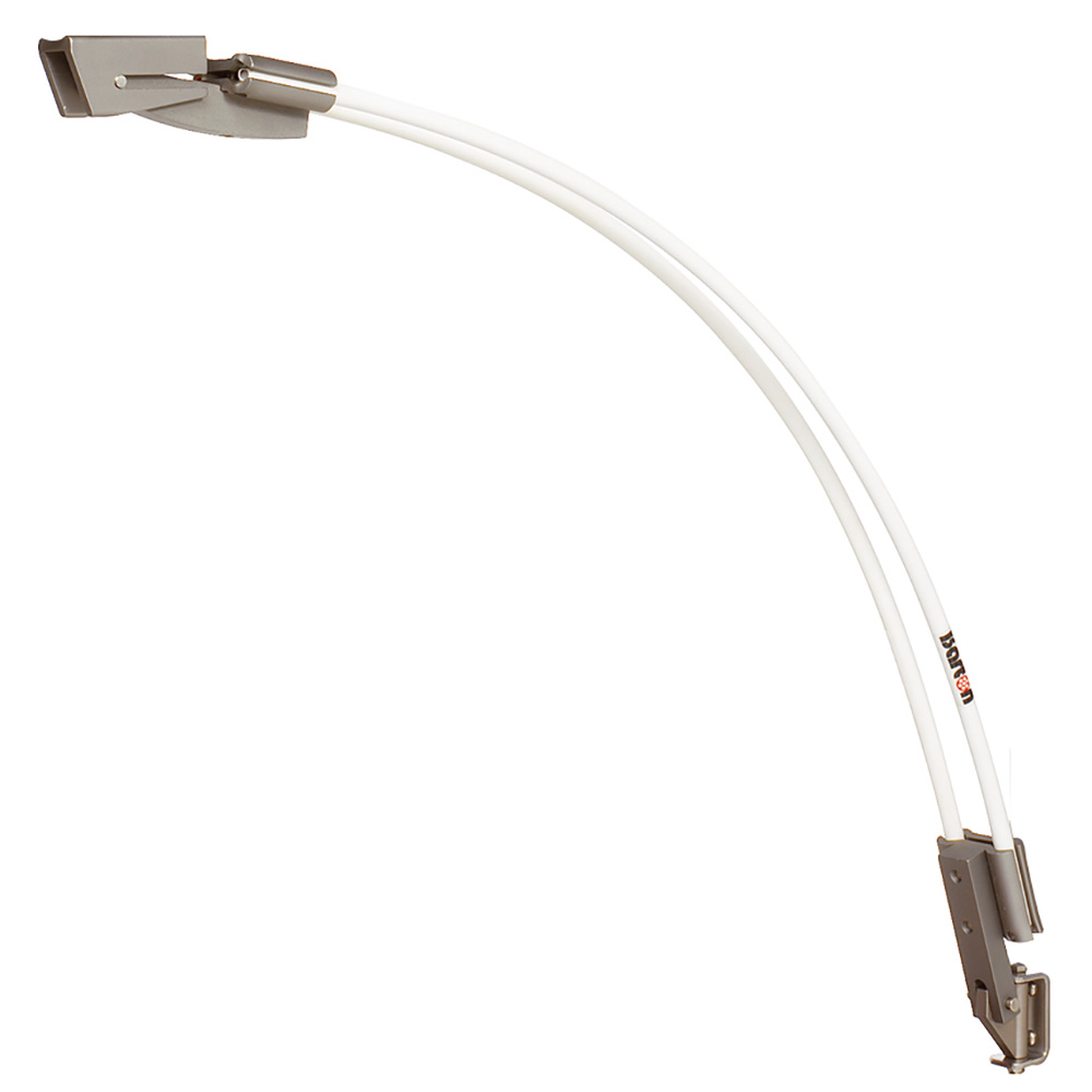 Barton Marine 44035 Boomstrut Silver/White for Sailboats 30-35'