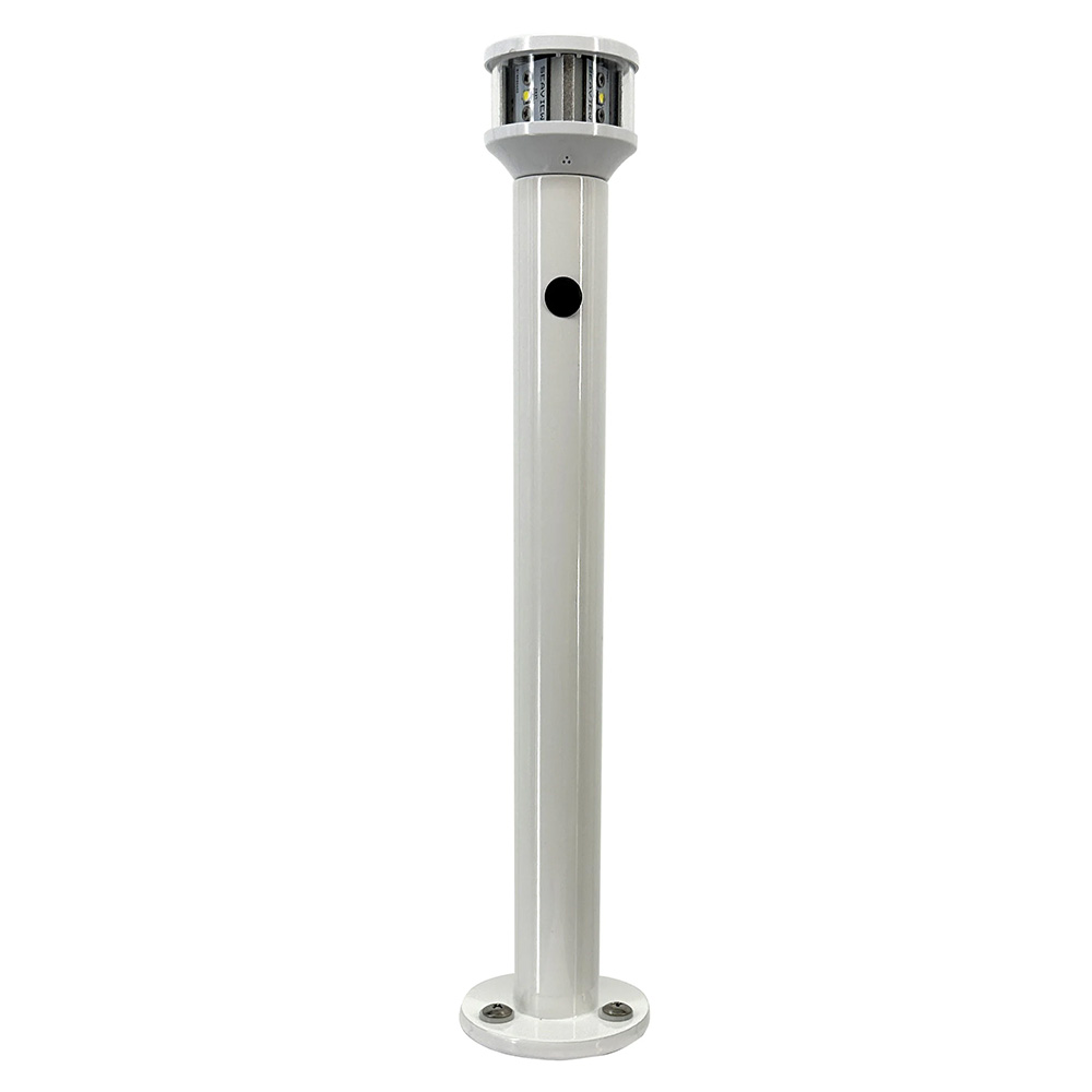 Seaview SVLTP36LEDC5 36" Fixed Light Post with C5 Certified All-Round LED Navigation Light