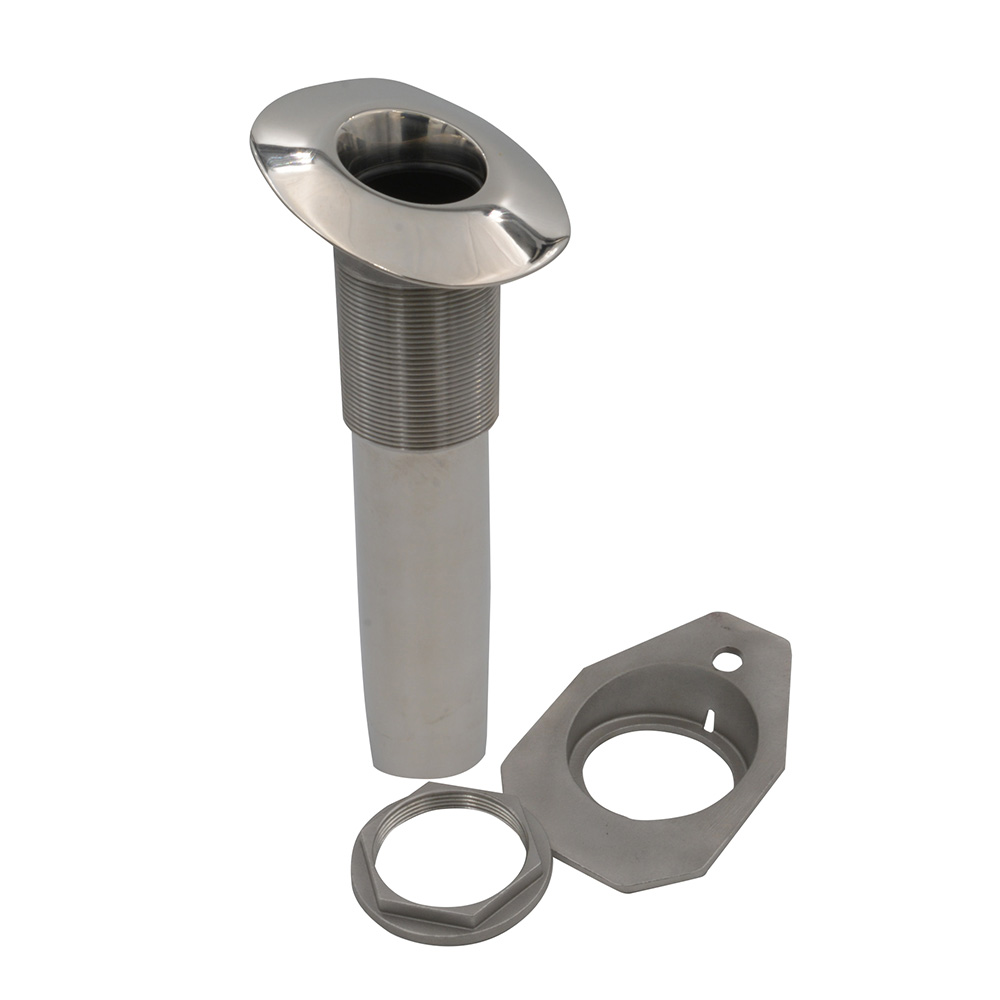 C.E. Smith 53677 Screwless Flush Mount Rod Holder 15 Degree Black Liner