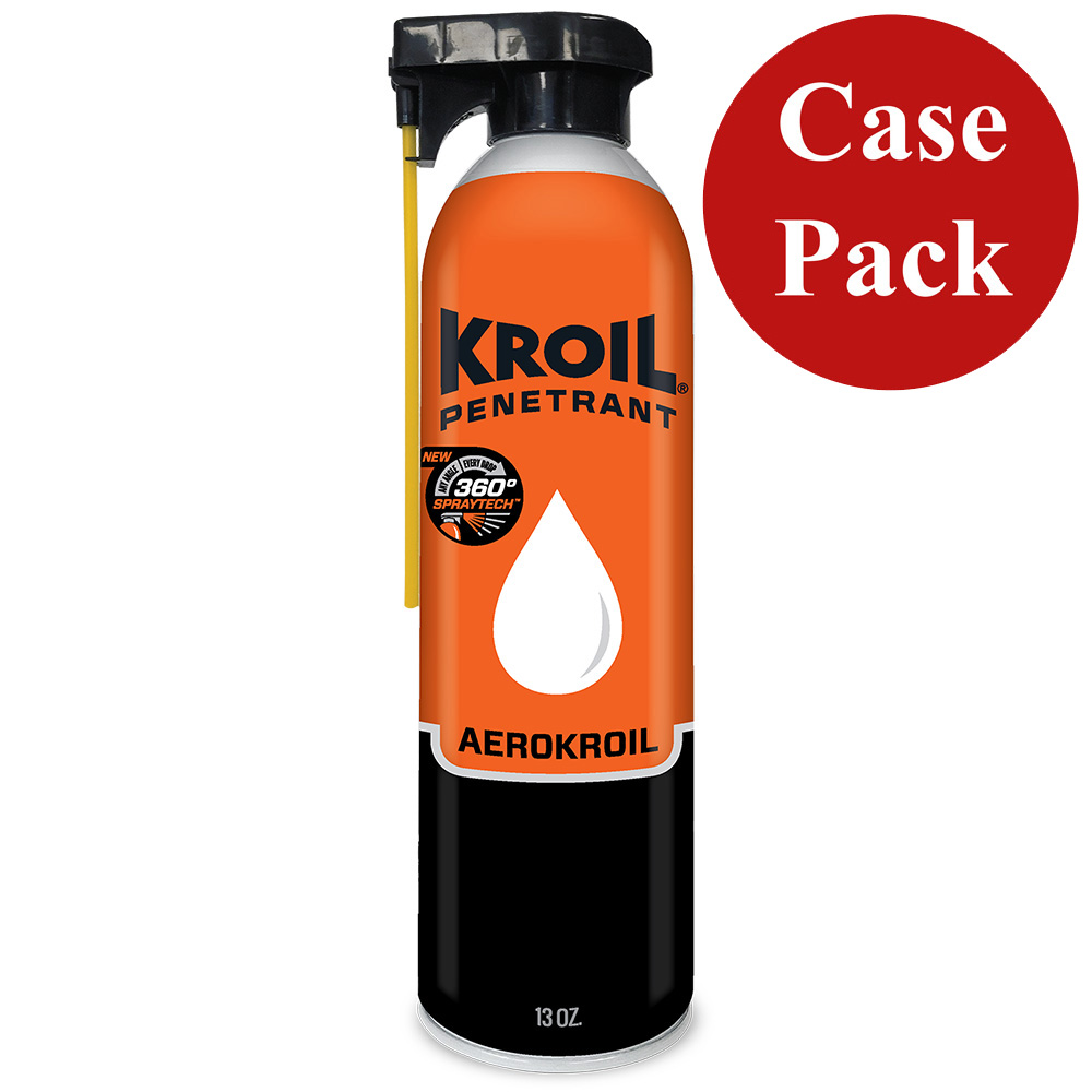 Kroil KS132ST-CASE Aerokroil Penetrating Oil 13oz Aerosol with SprayTech - Case of 12