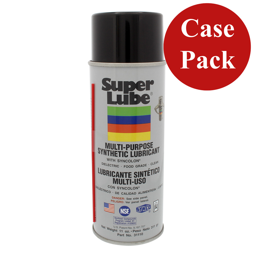 Super Lube 31110-CASE Food Grade Anti-Seize with Syncolon 11oz Case of 12