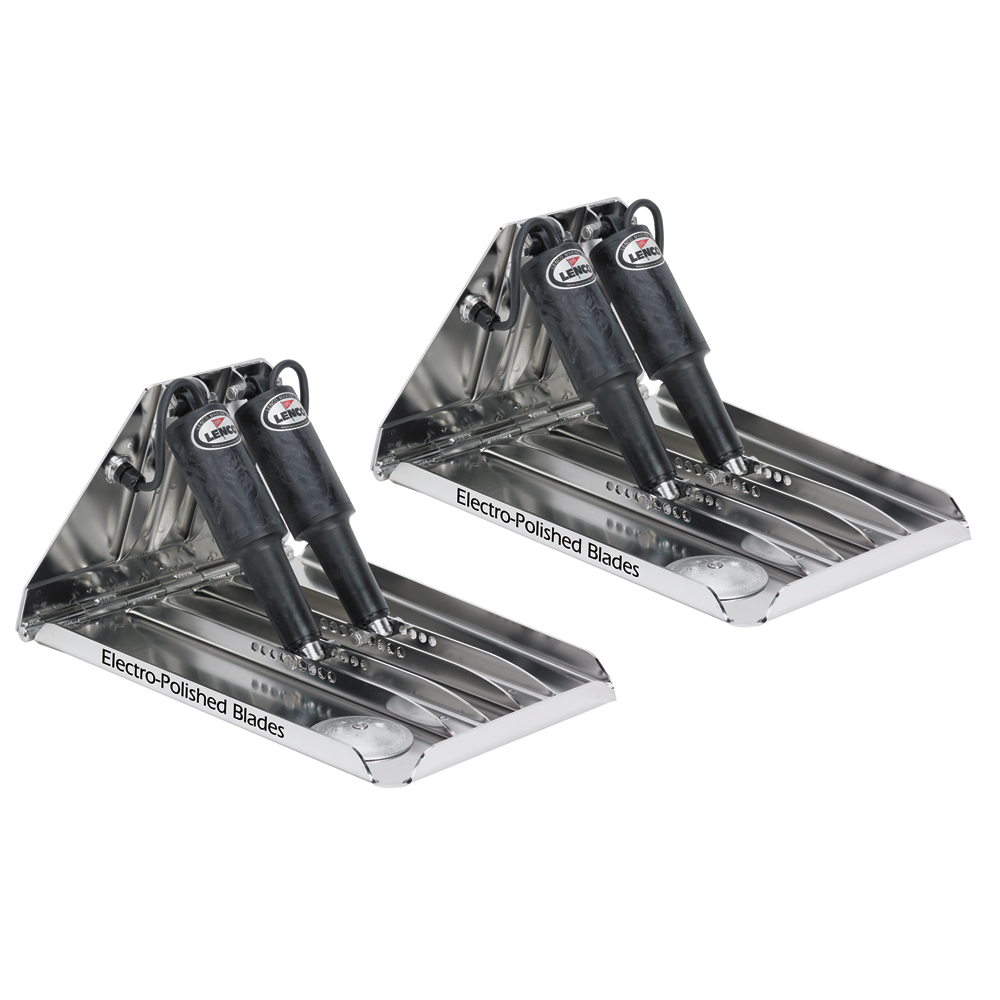 Lenco 15046-101 19x14 Extreme Duty Performance Trim Tab Kit Dual Actuator 12V