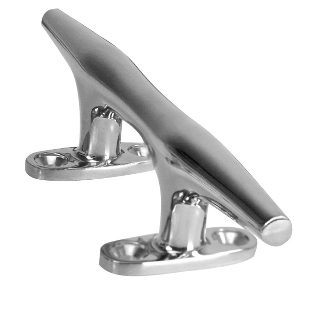 Whitecap Industries 6110 Heavy Duty Hollow Base 8" Stainless Steel Cleat