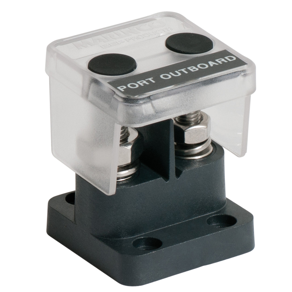 BEP Marine IST10MM8MM Insulated Double Stud Terminal Block