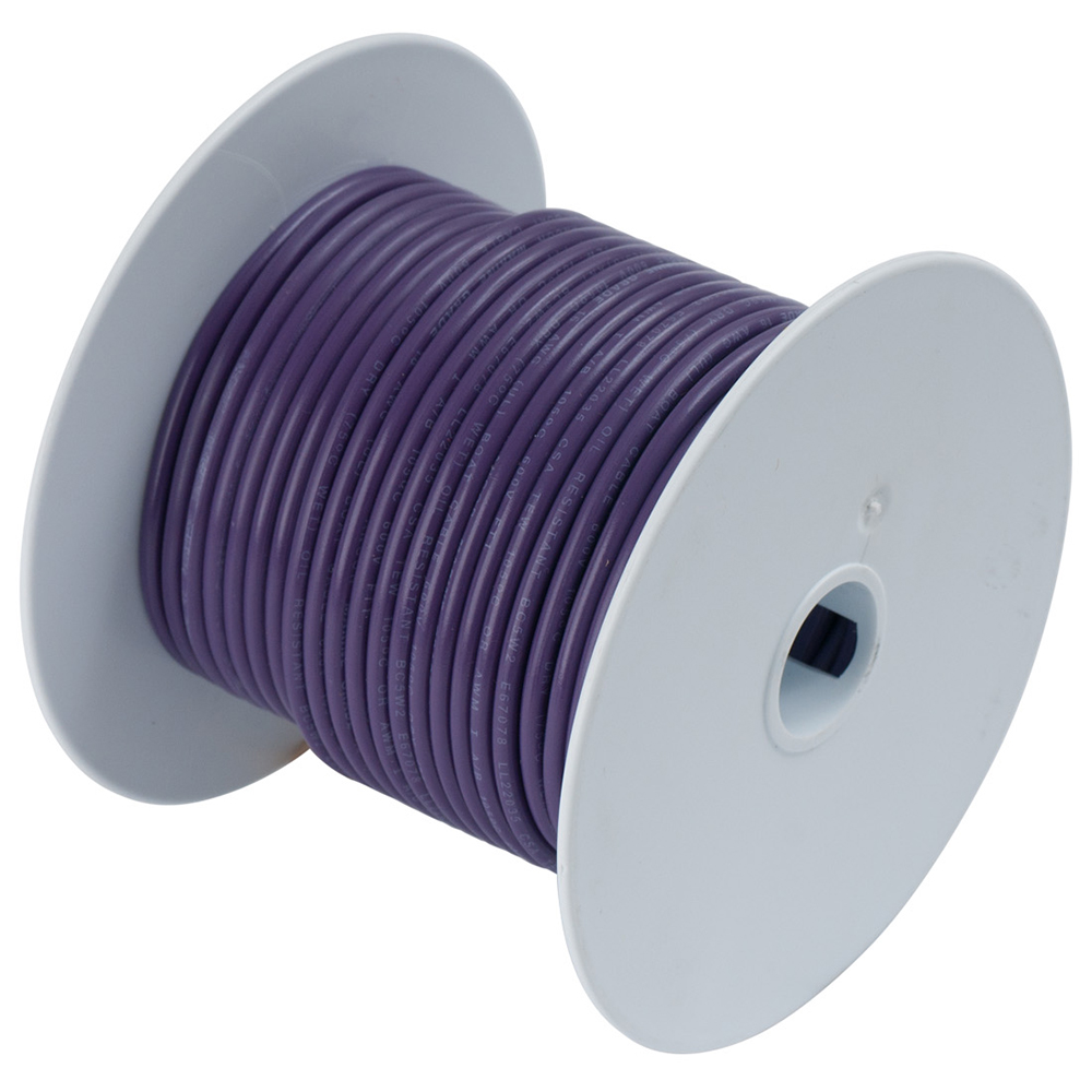 Ancor 104725 Purple Marine Wire 14 AWG Tinned Copper 250 Foot Spool