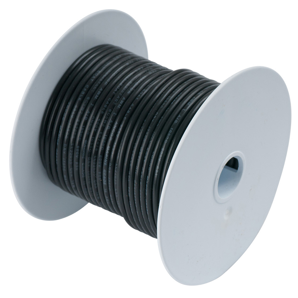 Ancor 106040 Marine Grade Tinned Copper Wire 12 AWG Black 400 Foot Spool